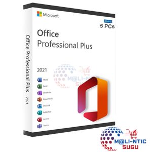 Office Professionnel Plus    2021 – 5 PCs
