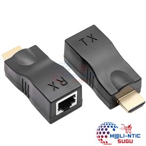 Adaptateur RJ45 - HDMI   Port : 1