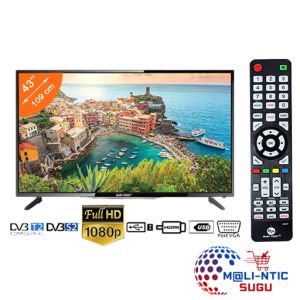 Téléviseur Smart East Point  Ecran: 43 Pouces