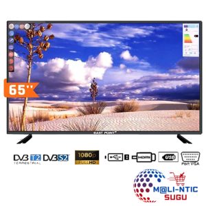 Téléviseur Smart East Point  Ecran: 65 Pouces