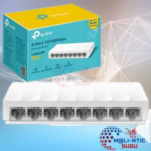 TP-Link Switch  Ports : 8 – RJ 45