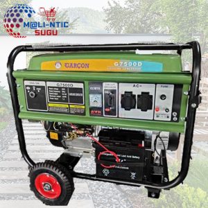 Groupe Electrogène Garçon  G7500D – A Essence – 5.5 KVA – Démarrage Manuel