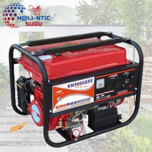 Groupe Electrogène KINGMAX  A Essence – 3 KVA – KM5800DXE – Démarrage Manuel