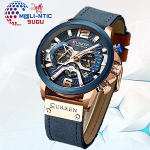 Montre de luxe  CURREN - Bleu   