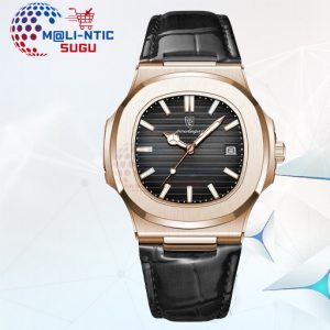 Montre de luxe  POEDAGAR - Cuir   
