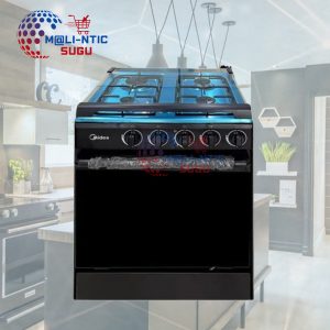 Cuisinière à Gaz MIDEA 60X60 4 Feux