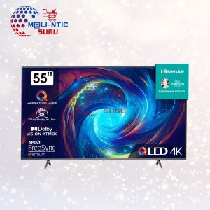 Téléviseur HISENSE QLED 55 Pouces 4K